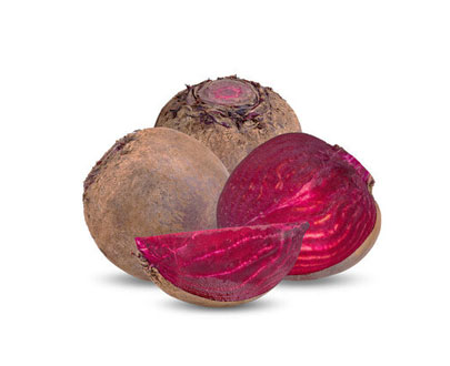 Fresh red beetroot with leaves – farm fresh vegetable