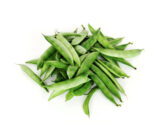 Fresh broad beans avarakkai – green flat beans vegetable